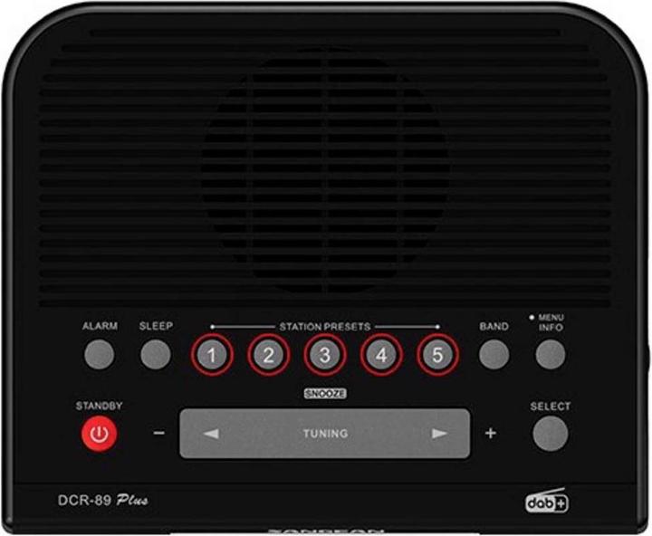 Produktbild Sangean Radiowecker DCR 89+ (DAB+, Radio Frequency (RF))