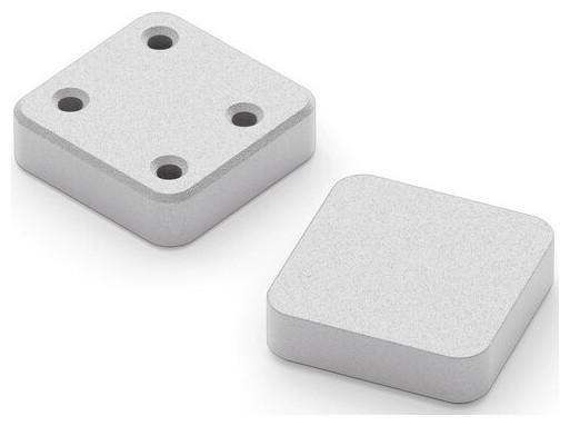 Glorious GMMK Numpad Badge - Blank- White Ice