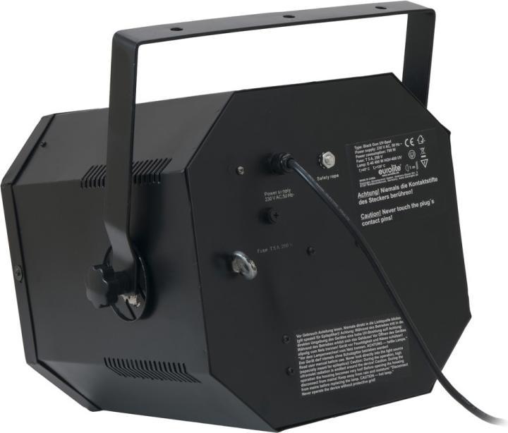 Produktbild Eurolite Black Gun UV-Spot für E-40/400W