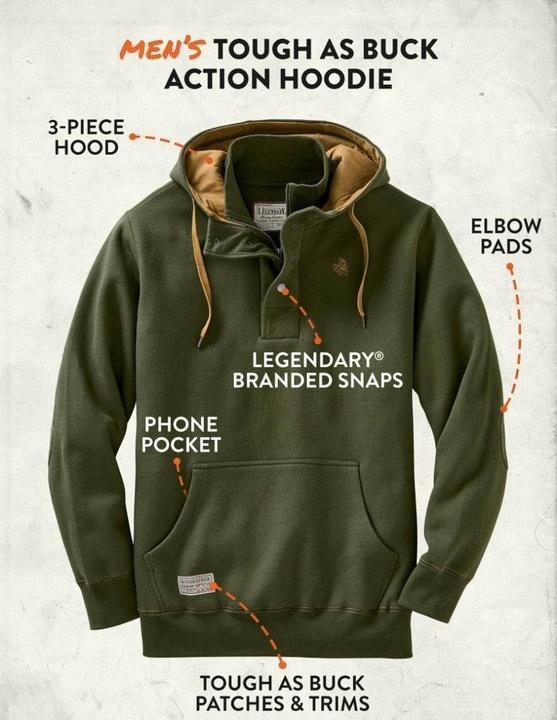 Image du produit Legendary Whitetails Herren Kapuzen Sweatshirt (XL)