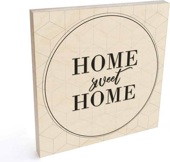 Actual product image Trenddeko Home sweet Home (50 x 50 cm)