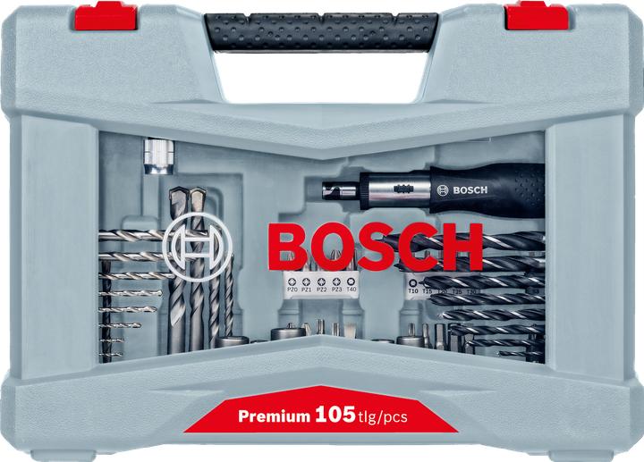 Produktbild Bosch Professional Zubehör 105-tlg. Premium X-Line Bohrer- und Schrauber-Set (10 mm, 3 mm, 4 mm, 5 mm, 6 mm, 7 mm, 8 mm, 9 mm)