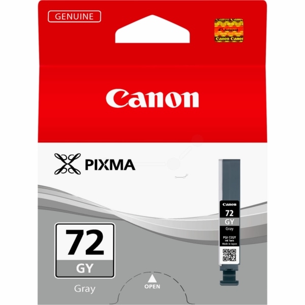Actual product image Canon Pgi-72gy (GY)
