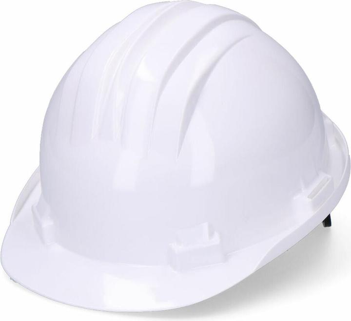 Topco Climax M77796 White Mason Helmet with Wheel