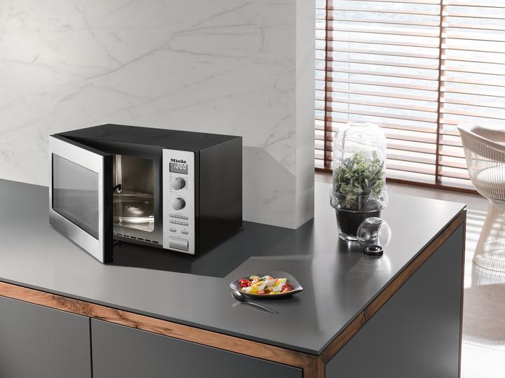 Produktbild Miele M 6012 Microwave, stainless steel (26 l)