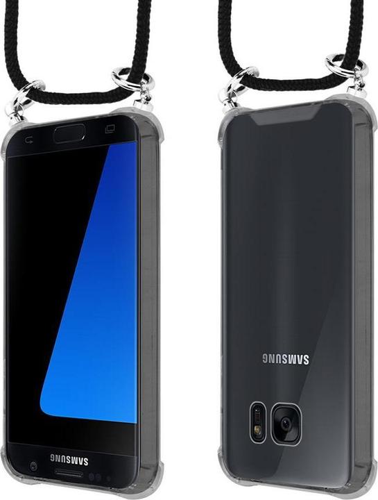 Actual product image Cadorabo TPU Mobile Phone Chain SILVER Cover