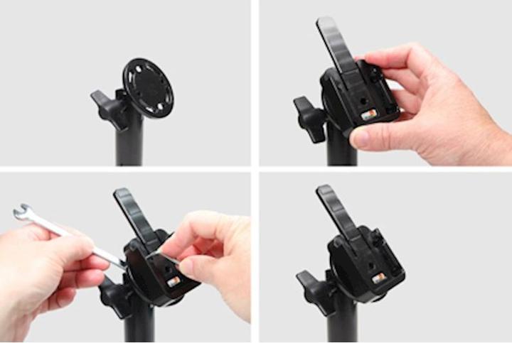 Produktbild Brodit 216006 - Tragbarer Drucker - Passive Halterung - Indoor - Schwarz