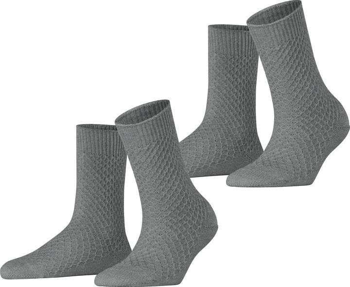 Produktbild Esprit Diamond Knit 2-Pack Damen (2er Pack, 39 - 42)