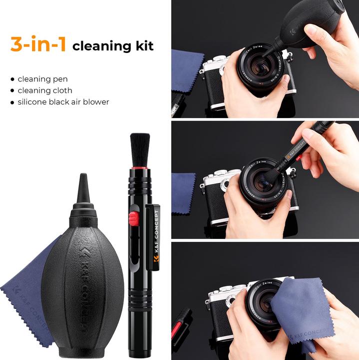 Actual product image K&F Concept Cleaning Kit 3 in 1