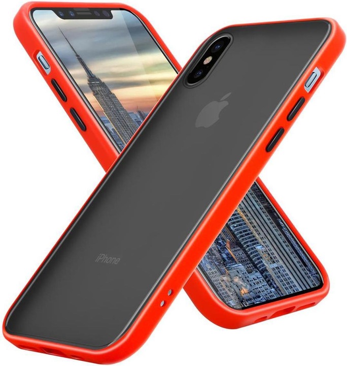 Produktbild Cadorabo Hybrid Matt Cover (Apple iPhone X)