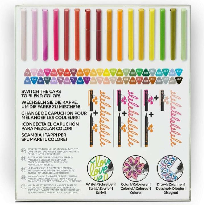 Actual product image Chameleon Fineliner Set (Multicoloured, 48 x)