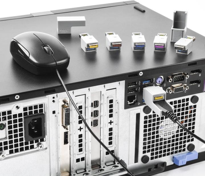 Actual product image Smart Keeper SmartKeeper Basic "USB Cable" Lock yellow