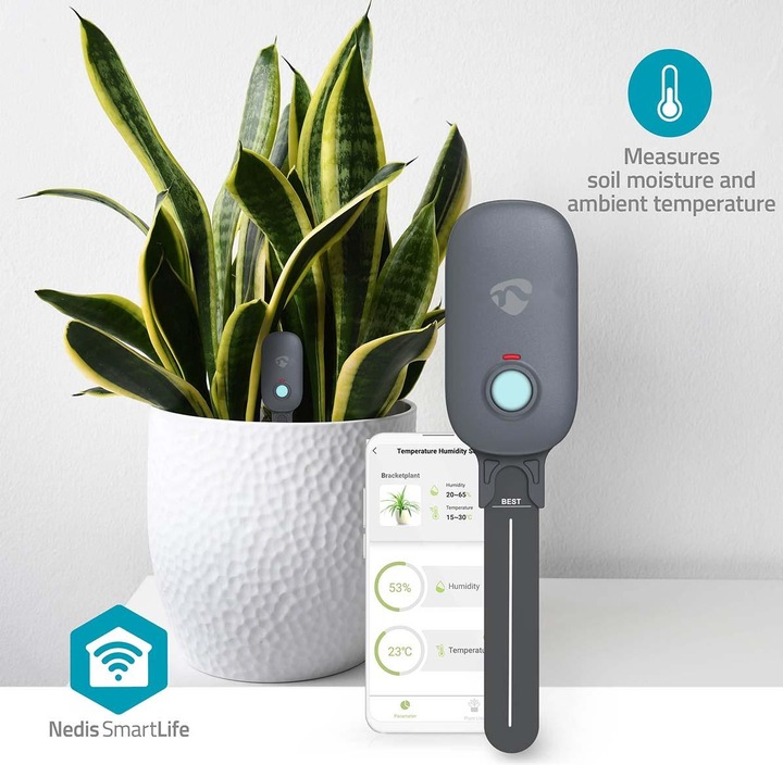 Actual product image Nedis SmartLife soil moisture analyser
