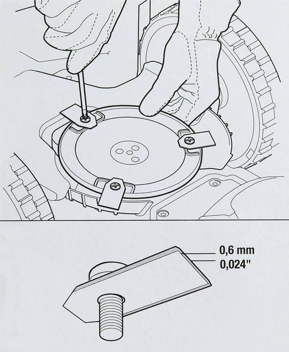 Actual product image Gardena Replacement blades (Mowing robot, Lawn mower blades + replacement blades garden machinery)