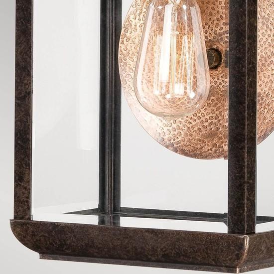 Produktbild Elstead Lighting Byron Aussen-Wandleuchte E27 37cm Kaiserliche Bronze IP44 (E27, IP44)