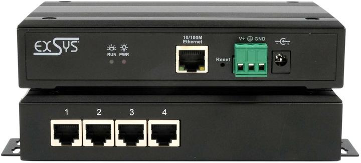 Immagine prodotto Exsys Server di dispositivi seriali 4x RS232/422/485