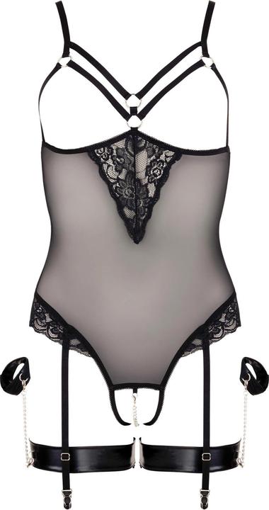 Produktbild Cottelli Collection Bondage Strapsbody (XL)