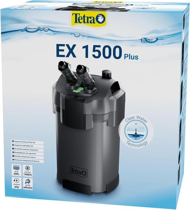 Produktbild Tetramin EX 1500 Plus Aussenfilter Komplettset (600 l, Aussenfilter, Meerwasser)