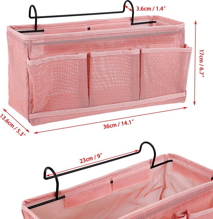 Alopini Bett-Organizer, Mehrzweck-Aufbewahrungstasche