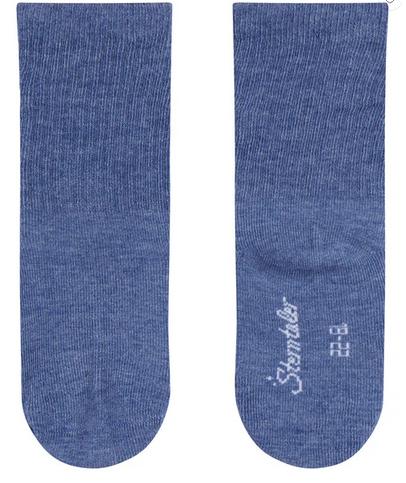 Actual product image Sterntaler Socken Active Uni lang 2er Set Jeansblau Melange Gr. 31-34 (31 - 34)