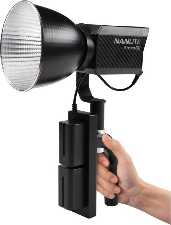 Actual product image Nanlite Battery holder NP-F for Forza 60/60B (Battery grip, Handgrip)