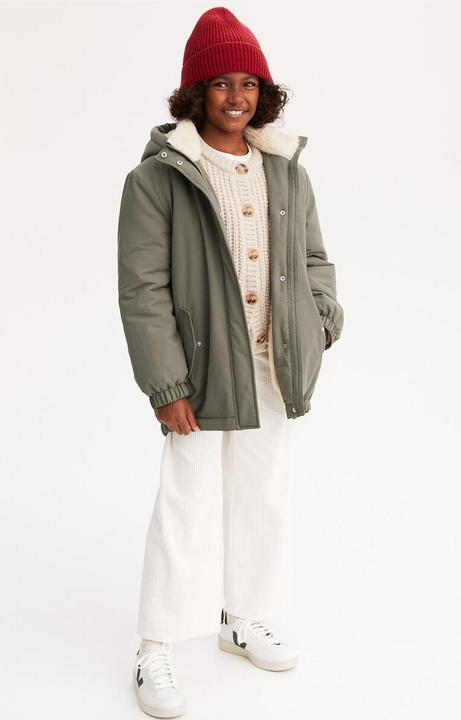 Actual product image La Redoute Collections Weich gefütterter Parka mit Reissverschluss und Kapuze (152)
