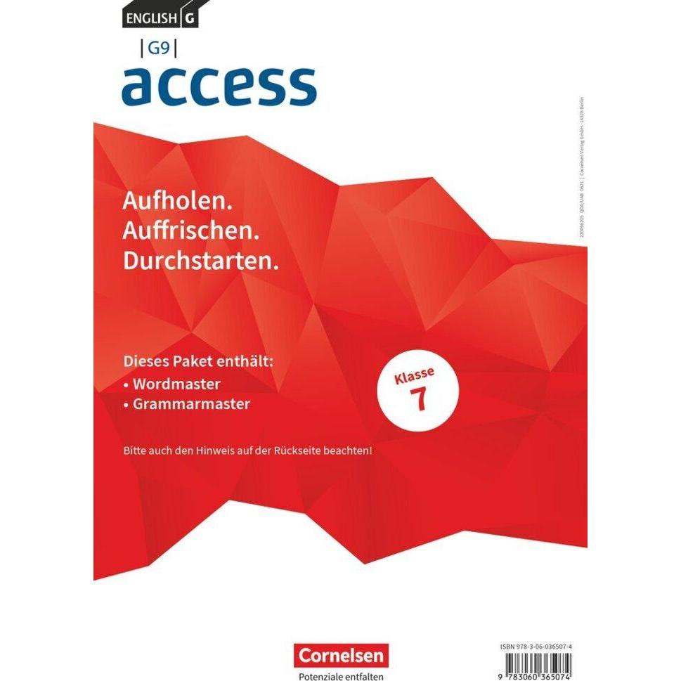 Acc. G9'19 3 Word./Gr.Pak., Schulbücher