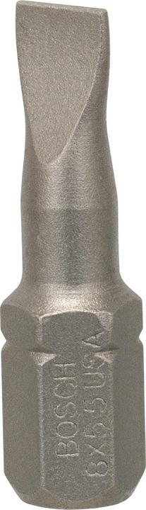 Actual product image Bosch Professional Zubehör Screwdriver bit extra-hard S 0.8 x 5.5, 25 mm, pack of 10 (SL 0.8 x 5.5)