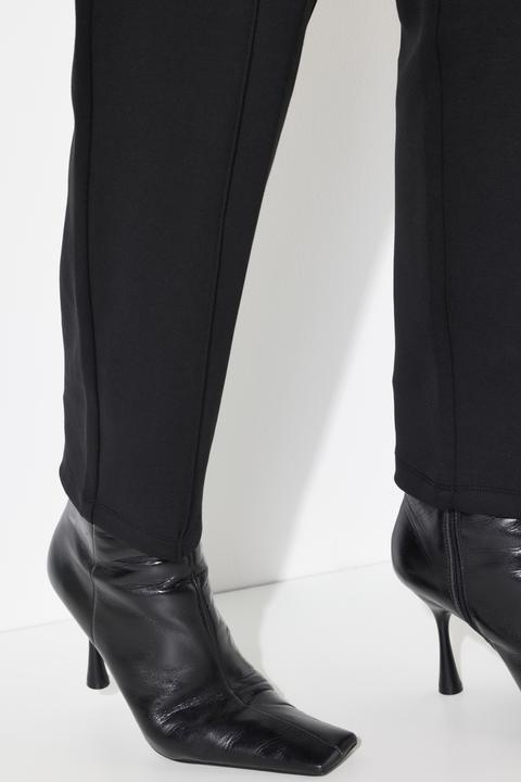 Produktbild Ulla Popken Hose, Punto di Roma, konisches Bein, Biese, Elastikbund (52)