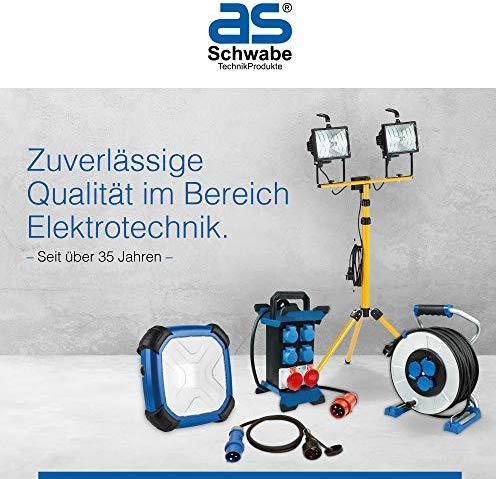 Productafbeelding As - Schwabe 60671 Contactdoosverdeler Zwart Beschermcontact (10 m, CEE 7/3)