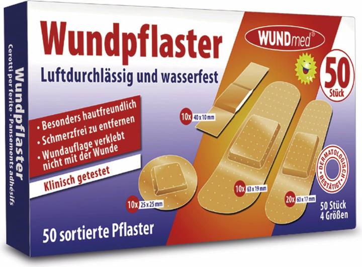 Actual product image Magni Wound plaster Megabox 50 pcs. in 4 sizes (50 x)