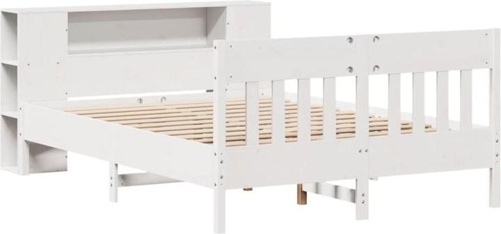 Image du produit vidaXL Bett mit Regal (135 x 190 cm)