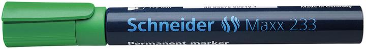 Actual product image Schneider Maxx 233 permanent marker Line width: 1-5 mm Ink colour: green
