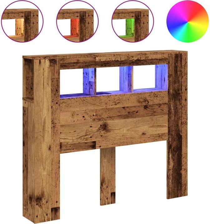 Produktbild vidaXL LED Kopfteil (120 x 18.50 x 103.50 cm)