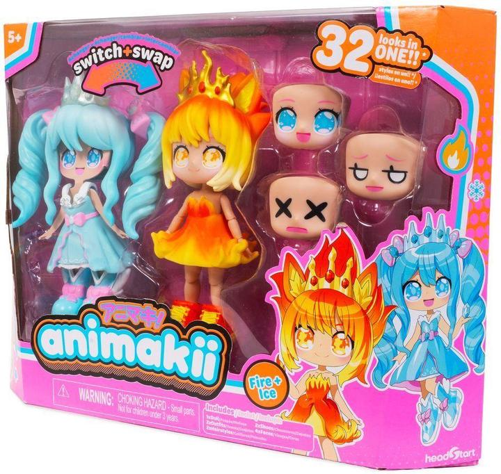 Produktbild Animakii Doll Set, Fire / Ice