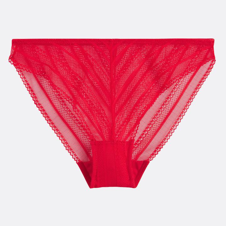 Produktbild La Redoute Collections Höschen aus Stretch-Spitze (36, Einzelpack)