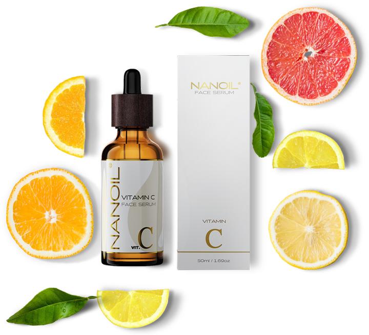 Actual product image Nanoil Face serum with vitamin C (50 ml)