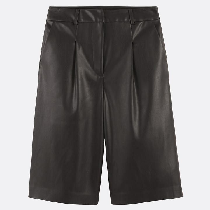 Immagine prodotto La Redoute Collections Bermuda-Shorts aus Kunstleder mit Abnähern (50)