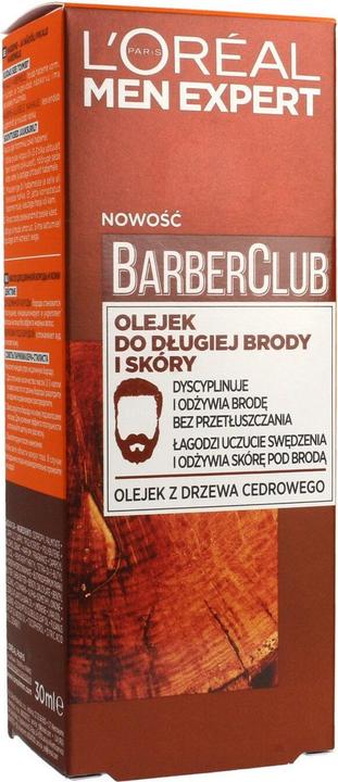 Immagine prodotto L'Oréal Paris L'Oreal Men Expert Barber Club Olio Barba Lunga e Pelle 30 ml (30 ml)