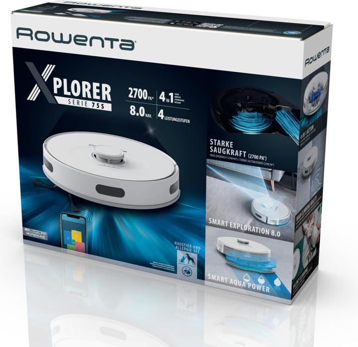 Produktbild Rowenta RR8577WH (Saugwischroboter)