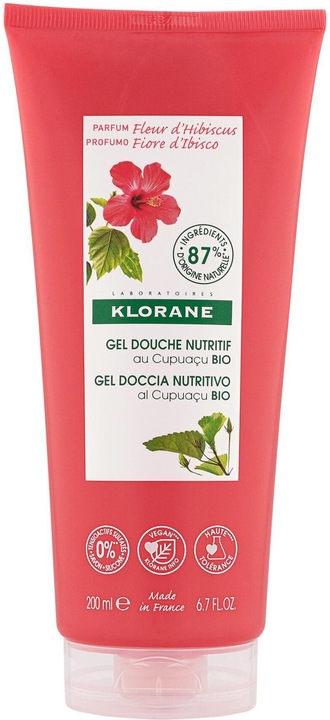 Immagine prodotto Klorane Gel doccia con fiori di ibisco (200 ml)