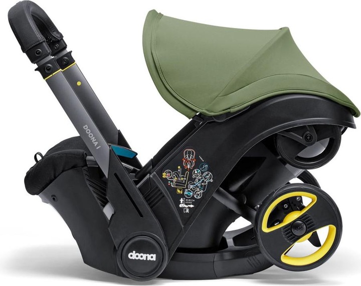 Produktbild Doona Kinderwagen + Autositz (Babyschale, Kindersitz, ECE R129/i-Size Norm)