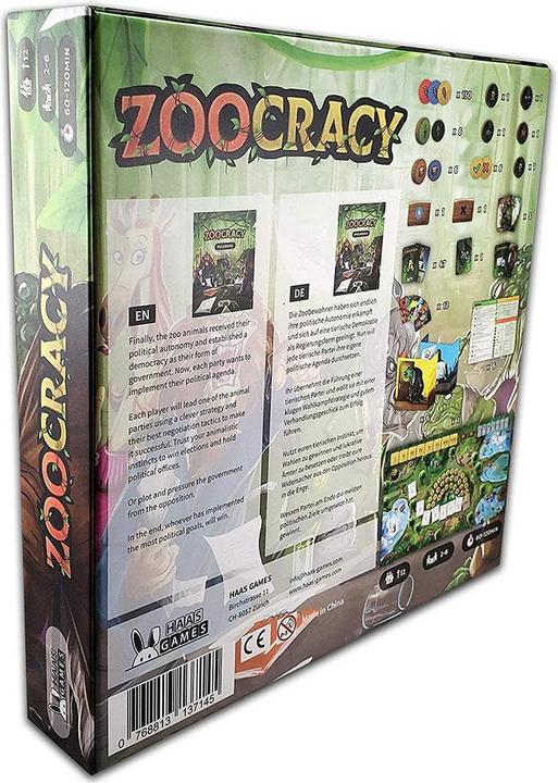 Produktbild Zoocracy (Englisch, 2 - 6 Spieler)