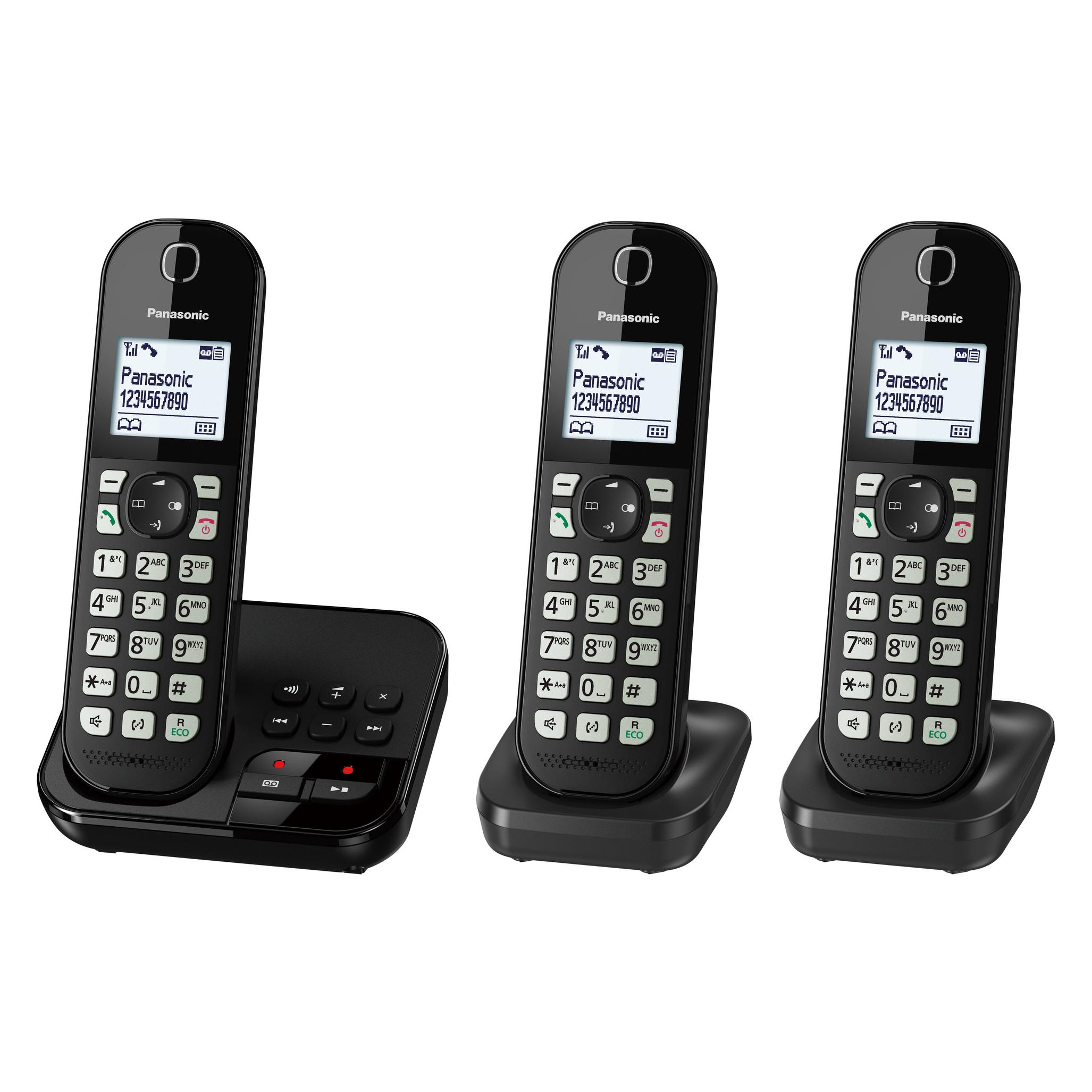 Panasonic KX-TGC463GB, Telefon, Schwarz