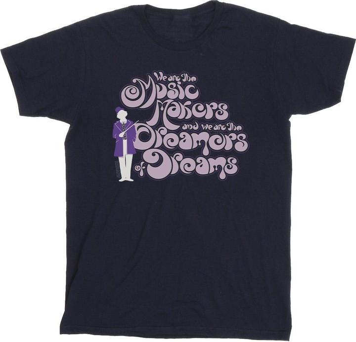 Produktbild Willy Wonka & the Chocolate Factory Dreamers Text TShirt Mädchen (128)