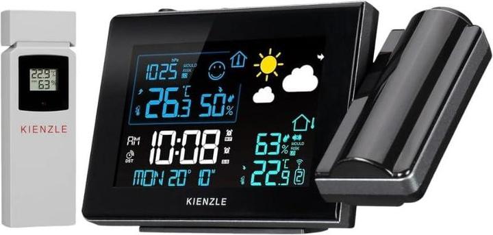 Produktbild Kienzle Funk-Wetterstation mit Wand-Projektion