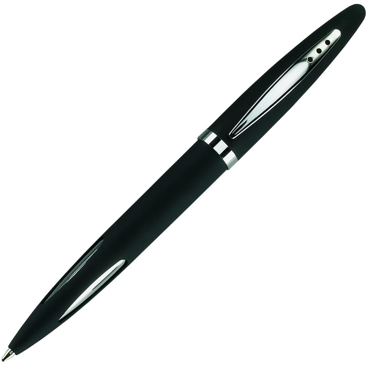 Ecobra, Schreibstifte, Kugelschreiber matt-schwarz Serie Cremona (Schwarz, 1 x)