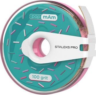 Immagine prodotto NoName Nastro abrasivo monouso bianco Expert in astuccio di plastica STALEKS PRO 100 Grit