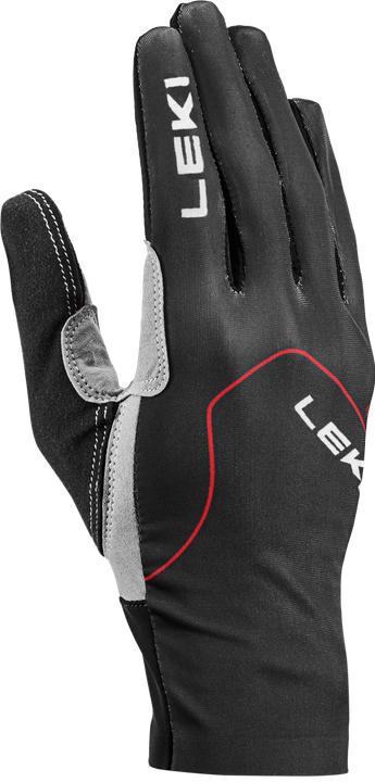 Actual product image Leki LE RĘK Nordic Skin black/red 11.0 (11)