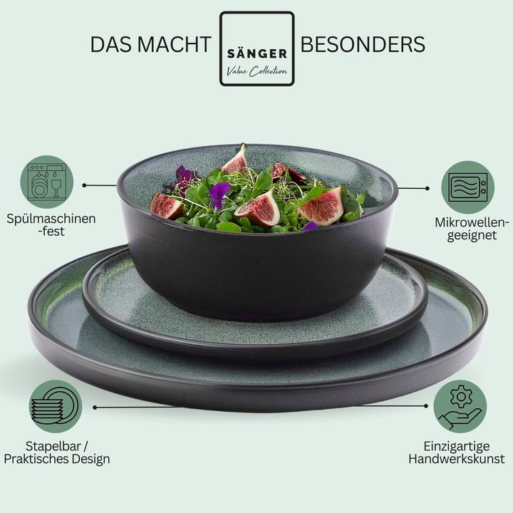Image du produit Sänger Geschirr Tafelservice Malmö (24 pcs)